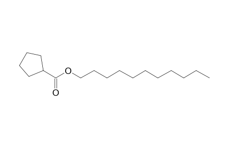 Cyclopentanecarboxylic acid, undecyl ester