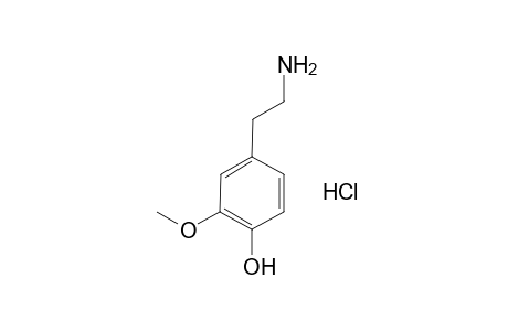 4-(2-Aminoethyl)-2-methoxyphenol hydrochloride