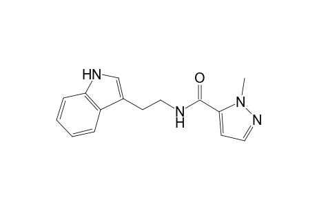 N-[2-(1H-indol-3-yl)ethyl]-1-methyl-1H-pyrazole-5-carboxamide