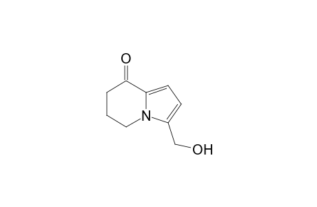 3-methylol-6,7-dihydro-5H-indolizin-8-one