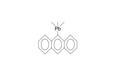 9-Trimethylplumbyl-anthracene