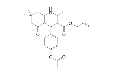 allyl 4-[4-(acetyloxy)phenyl]-2,7,7-trimethyl-5-oxo-1,4,5,6,7,8-hexahydro-3-quinolinecarboxylate