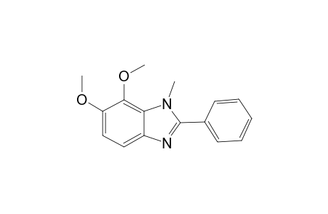 6,7-Dimethoxy-1-methyl-2-phenyl-1H-benzimidazole