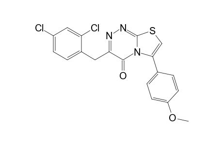 3-(2,4-Dichlorobenzyl)-6-(4-methoxyphenyl)-4H-[1,3]thiazolo[2,3-c][1,2,4]triazin-4-one