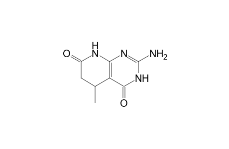 2-Amino-5-methyl-3,5,6,8-tetrahydropyrido[2,3-d]pyrimidin-4,7-dione