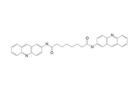 1,8-BIS-(ACRIDIN-2-YL)-OCTANE-1,8-DICARBOXYLIC-ACID-DIAMIDE