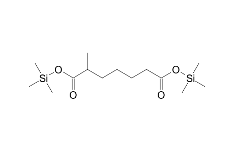 Heptanedioic acid <2-methyl->, di-TMS