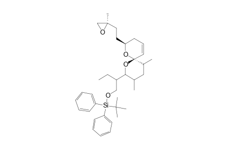 (1''S,2S,3'S,6R,8S,9S,11R)-8-[1''-([(TERT.-BUTYLDIPHENYLSILYL)-OXY]-METHYL)-PROPYL]-9,11-DIMETHYL-2-(3',4'-EPOXY-3'-METHYL-1'-BUTYL)-1,7-DIOXASPIRO-[5.5]-UNDEC-4