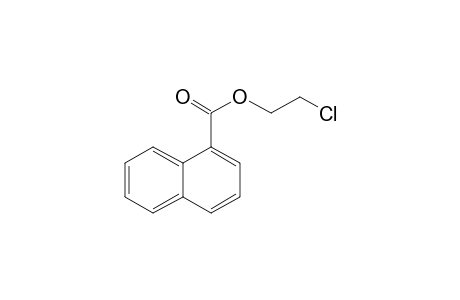 1-Naphthoic acid, 2-chloroethyl ester