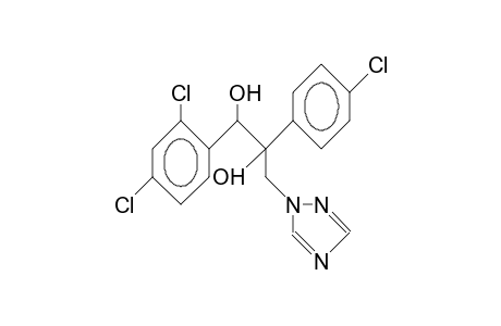1-(2,4-Dichloro-phenyl)-2-(4-chloro-phenyl)-3-(1,2,4-triazolyl)-1,2-propanediol