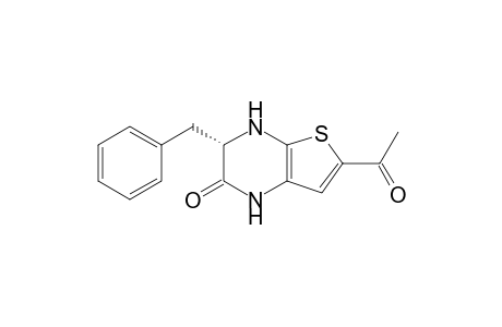 (3S)-6-Acetyl-3-benzyl-3,4-dihydrothieno[2,3-b]pyrazin-2(1H)-one