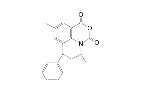 5,5,7,9-Tetramethyl-7-phenyl-6,7-dihydro-1H,5H-[1,3]oxazino[5,4,3-ij]quinoline-1,3-dione