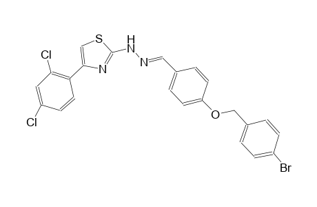 4-[(4-bromobenzyl)oxy]benzaldehyde [4-(2,4-dichlorophenyl)-1,3-thiazol-2-yl]hydrazone