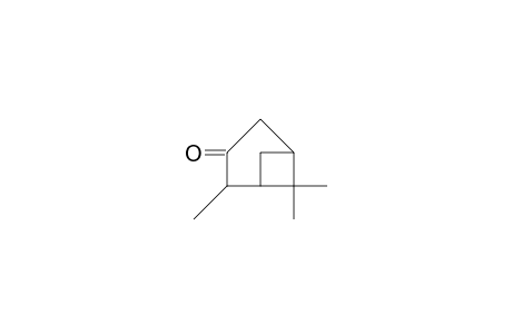 (1)-(1alpha,2alpha,5alpha)-2,6,6-trimethylbicyclo(3.1.1)heptan-3-one