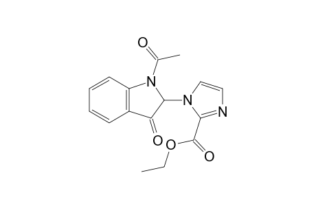 1-Acetyl-3-oxo-2-(2-ethoxycarbonylimidazolyl)indole