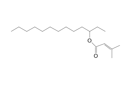 3-Methyl-2-butenoic acid, 3-tridecyl ester