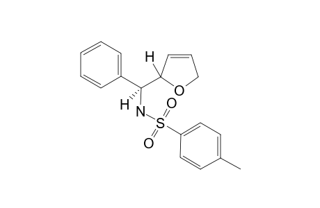 Anti-2-(.alpha.-phenyl N-tosylaminoethyl)-2,5-dihydrofuran