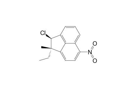 Acenaphthylene, 2-chloro-1-ethyl-1,2-dihydro-1-methyl-6-nitro-, cis-