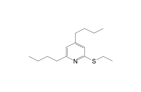 Pyridine, 2,4-dibutyl-6-(ethylthio)-