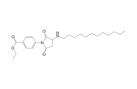 Ethyl 4-[3-(dodecylamino)-2,5-dioxo-1-pyrrolidinyl]benzoate