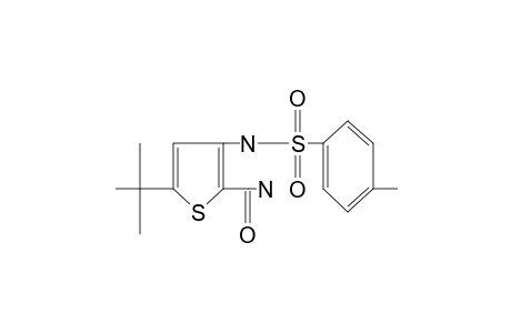 5-tert-butyl-3-(p-toluenesulfonamide)-2-thiophenecarboxamide