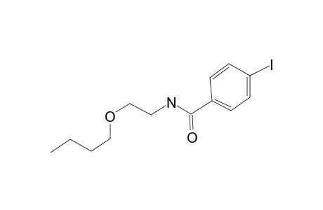 Benzamide, 4-iodo-N-(2-butoxyethyl)-