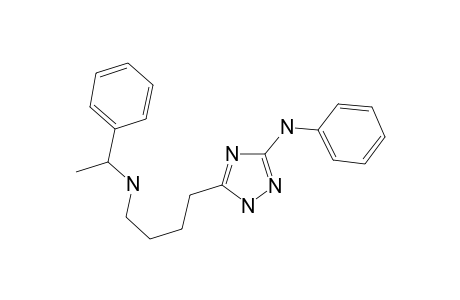 3-Anilino-5-[4-(S-(-)-1-phenylethylamino)-but-1-yl]-1,2,4-triazole