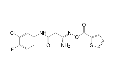 3'-Chloro-4'-fluoro-o-(2-thenoyl)malonanilamidoxime