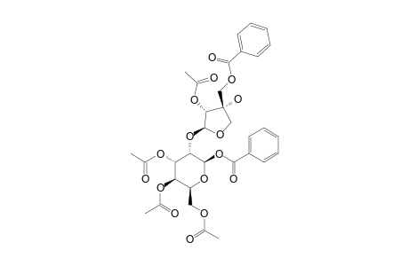 3,4,6,2'-TETRAACETYL-2-O-BETA-D-APIOSYL-D-GLUCOSE-1-BETA,5'-DIBENZOATE