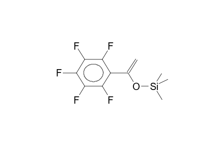 Trimethyl{[1-(pentafluorophenyl)vinyl]oxy}silane