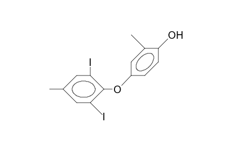 2-Methyl-4-(2,6-dijodo-4-methylphenoxy)-phenol