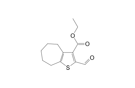 Ethyl 2-formyl-5,6,7,8-tetrahydro-4H-cyclohepta[b]thiophene-3-carboxylate