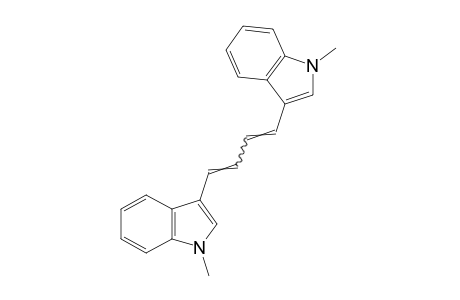 3,3'-(1,3-Butadienylene)bis[1-methylindole]