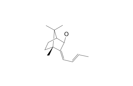 (1R)-1,7,7-Trimethyl-2-(2-butenyliden-1-yl)bicyclo[2.2.1]heptan-3-ol