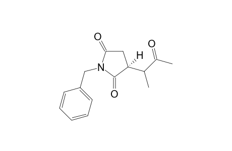 (3S)-1-benzyl-3-(3-oxobutan-2-yl)pyrrolidine-2,5-dione