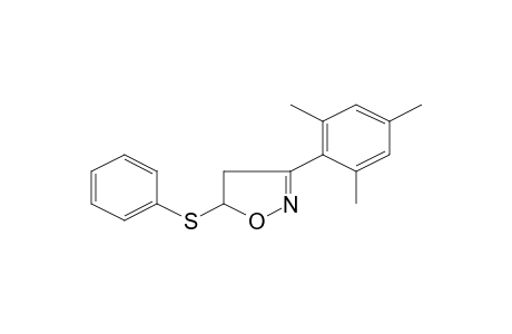 2-Isoxazoline, 3-mesityl-5-phenylthio-