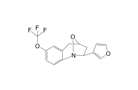 (2SR,4RS)-7-trifluoromethoxy-2-(furan-3-yl)-2,3,4,5-tetrahydro-1,4-epoxy-1-benzazepine