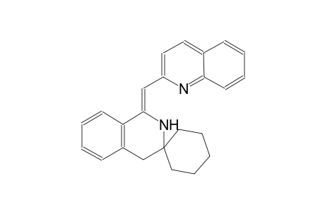 (1Z)-1-(quinolin-2-ylmethylidene)spiro[2,4-dihydroisoquinoline-3,1'-cyclohexane] (1Z)-1-(2-quinolylmethylene)spiro[2,4-dihydroisoquinoline-3,1'-cyclohexane]