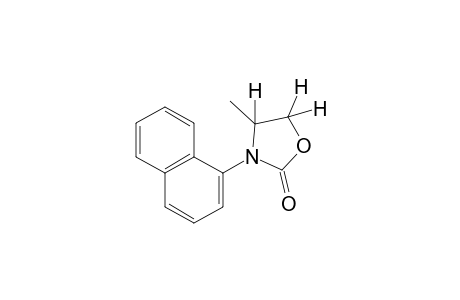 4-methyl-3-(1-naphthyl)-2-oxazolidinone