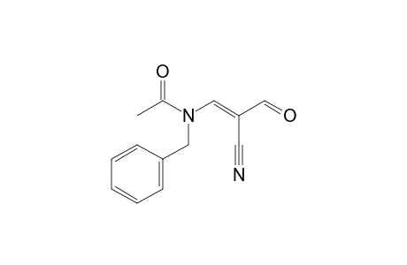 3-(N-ACETYL-N-BENZYLAMINO)-2-FORMYLPROP-2-ENENITRILE