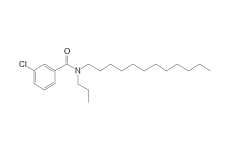 Benzamide, 3-chloro-N-propyl-N-dodecyl-