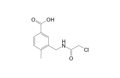 Benzoic acid, 3-[[(2-chloroacetyl)amino]methyl]-4-methyl-