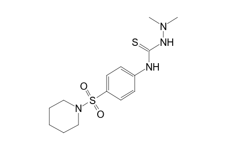 1,1-dimethyl-4-[p-(piperidinosulfonyl)phenyl]-3-thiosemicarbazide