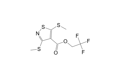 4-isothiazolecarboxylic acid, 3,5-bis(methylthio)-, 2,2,2-trifluoroethyl ester