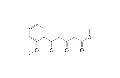 Benzenepentanoic acid, .delta.-hydroxy-2-methoxy-.beta.-oxo-, methyl ester