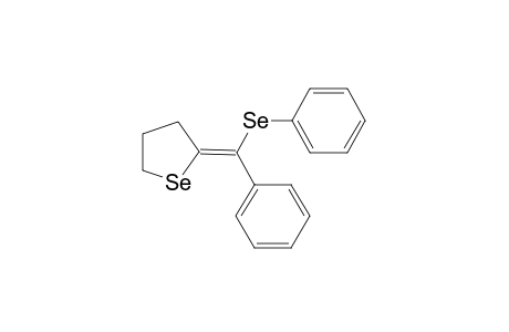 (E)-2-(phenyl(phenylselanyl)methylene)tetrahydroselenophene