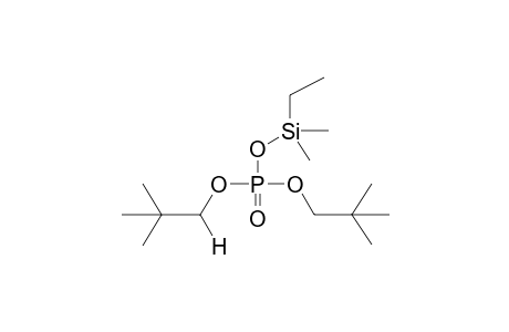 DINEOPENTYL(DIMETHYLETHYLSILYL)PHOSPHATE