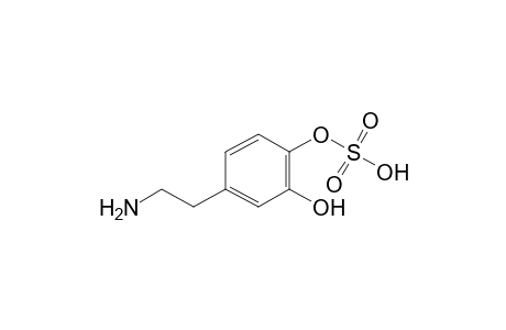 4-(2-aminoethyl)pyrocatechol, 1-(hydrogen sulfate)