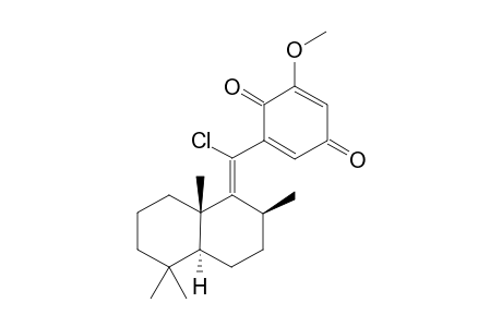 (E)-chlorodeoxyspongiaquinone