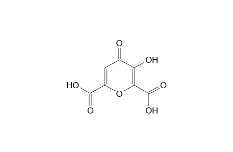 3-hydroxy-4-oxo-4H-pyran-2,6-dicarboxylic acid